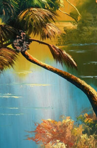 Highwaymen: A private collection of 26 paintings from the Florida Highwaymen -- Black artists who refused to bow to Jim Crow, capturing Florida's natural beauty for decades.